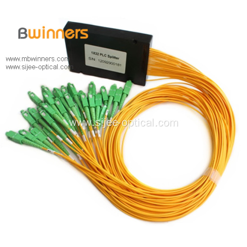 1x32 PLC Fiber Optic Splitter in ABS Box